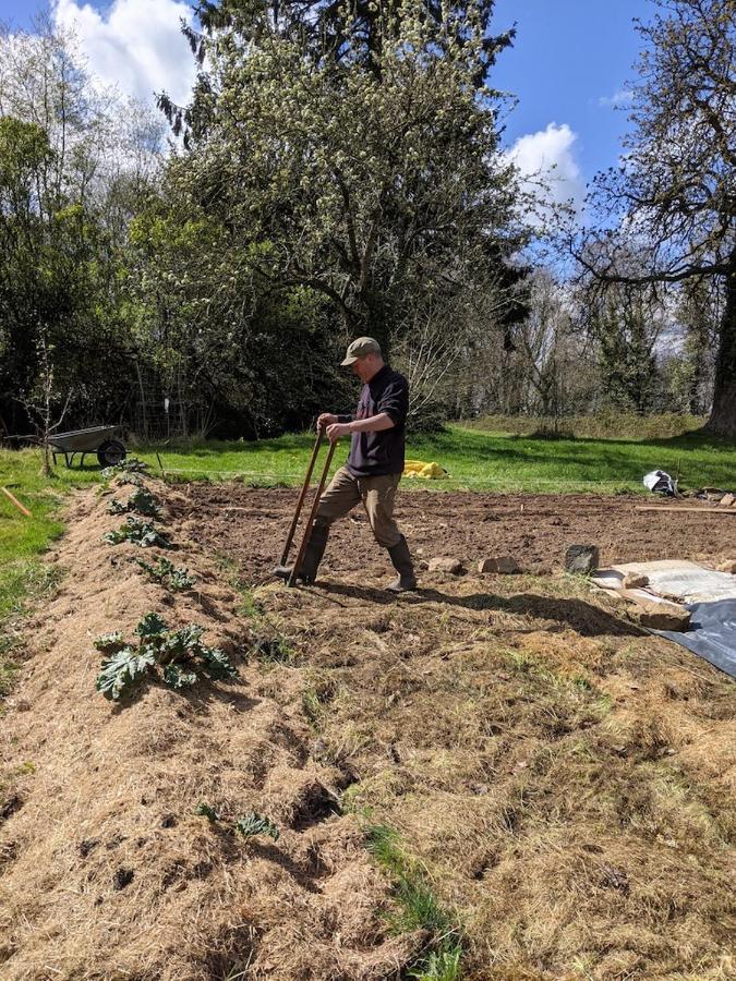 L'Angeberdiere Saint-Mars-sur-la-Futaie Bagian luar foto
